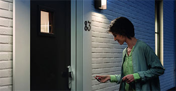 Intelligente Au&szlig;enbeleuchtung