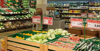 Obst und Gem&uuml;se appetitlich ausleuchten