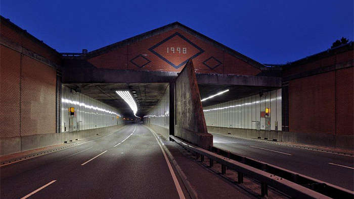 Der Meir-Tunnel mit Philips LED-Beleuchtung