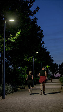 Jogger, Beleuchtung von Philips Lighting in Rivas