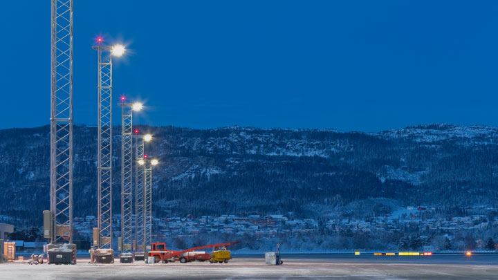Flughafen Trondheim 1