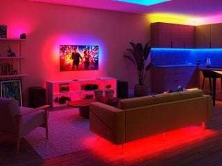 Beispiel für einen Raum mit Philips Smart Lighting-Produkten zur Schaffung der passenden Atmosphäre